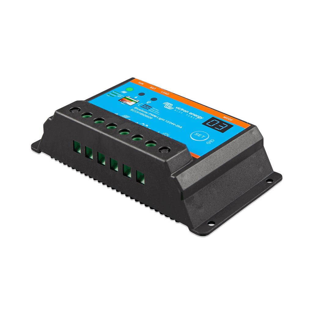 BlueSolar PWM-Light Charge Controller 12/24V-20A - VICTRON ENERGY