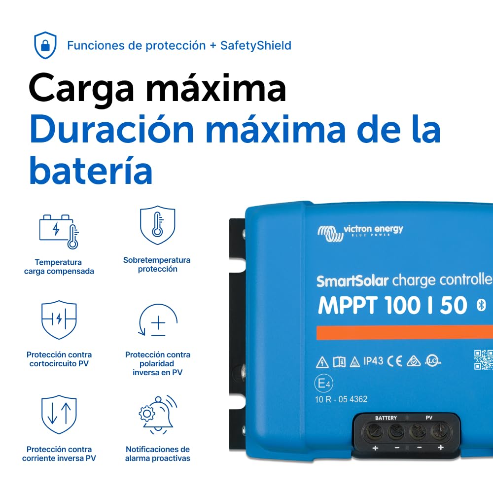 SmartSolar MPPT 100/50 - VICTRON ENERGY