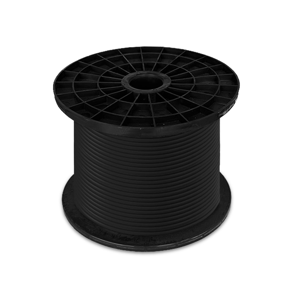 SOLITIA Serie Elecsun Cable Solar FV H1Z2Z2-K 1x10mm² 1500V negro (bobina 100m)