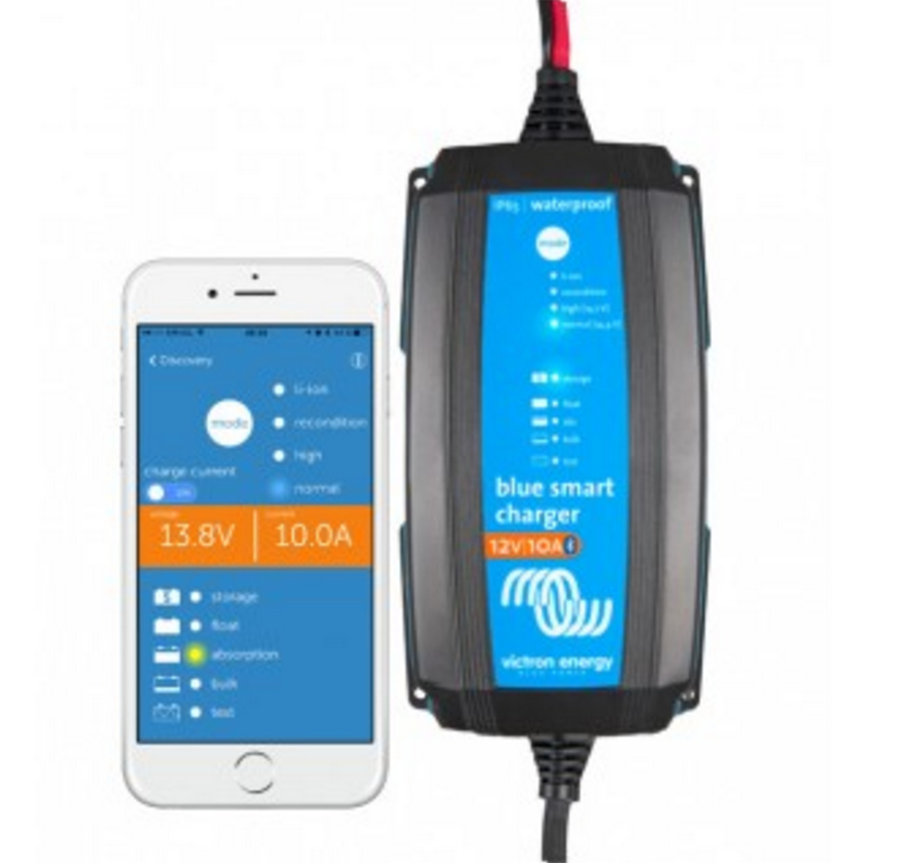 Blue Smart IP65 Charger 12/10(1) 230V CEE 7/17 Retail - VICTRON ENERGY (Like New)