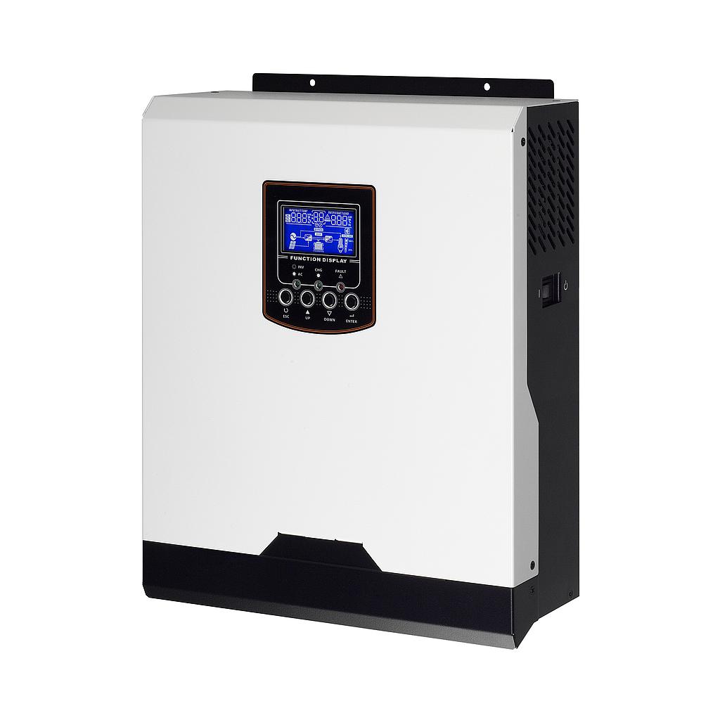 [92-430190-00G] 12/1000 Inversor cargador 1kVA (1kW) 12V 20A | PWM 50A | Serie Axpert VP 1000-12 - Solitia
